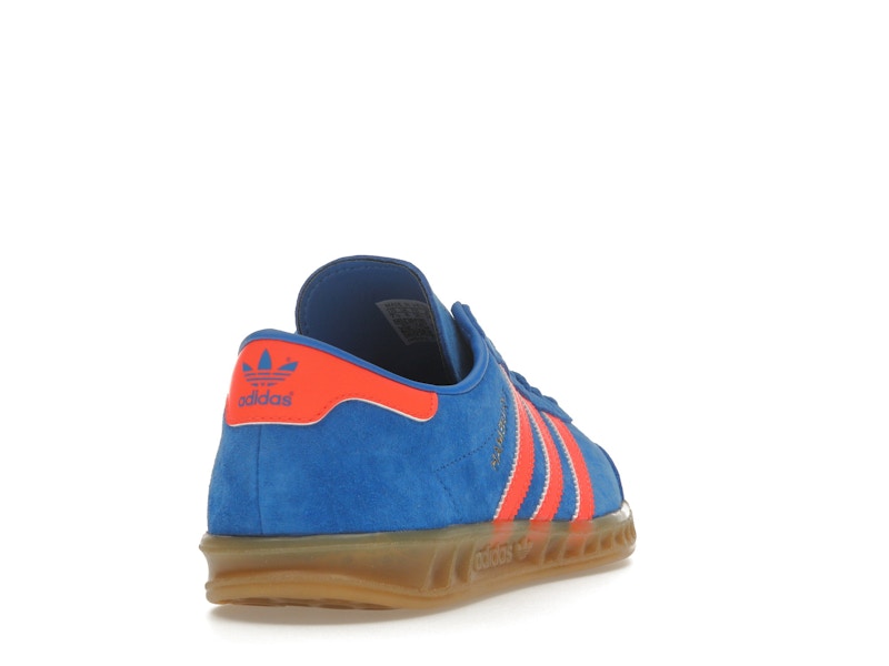 adidas Hamburg Blue Bird Solar Orange (Women's)