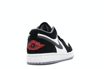 Jordan 1 Low Black White Wolf Grey Infrared 23