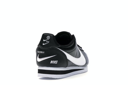 Nike Classic Cortez Mini Swoosh Black White