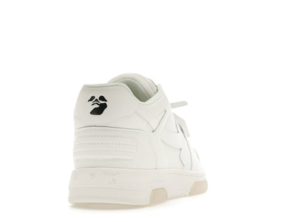 OFF-WHITE Out Of Office OOO Low Tops Triple White