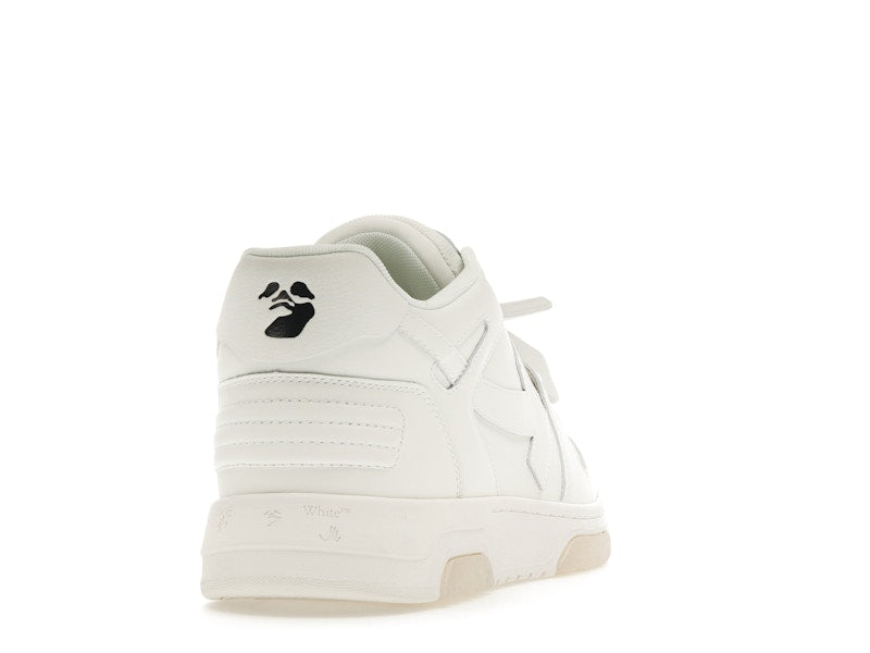 OFF-WHITE Out Of Office OOO Low Tops Triple White