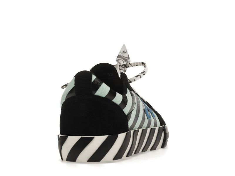 OFF-WHITE Vulc Low Black Blue Arrow
