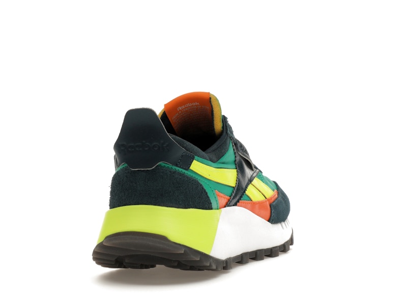 Reebok Classic Leather Legacy Court Green Solar Yellow