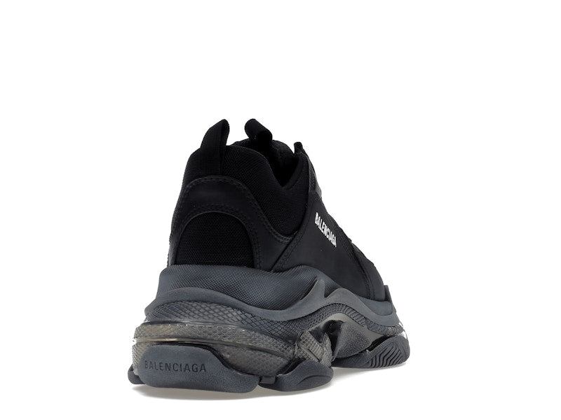 Balenciaga Triple S Clear Sole Black