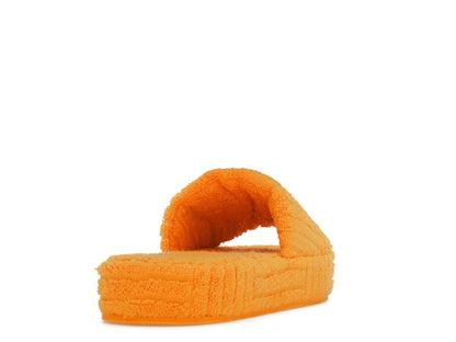 Bottega Veneta Resort Sponge Slide Tangerine