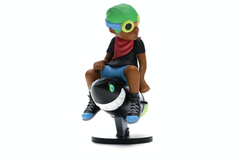 Hebru Brantley x Billionaire Boys Club x Bait Beyond The Beyond Fly Boy Figure 9 Inches Black/Multi