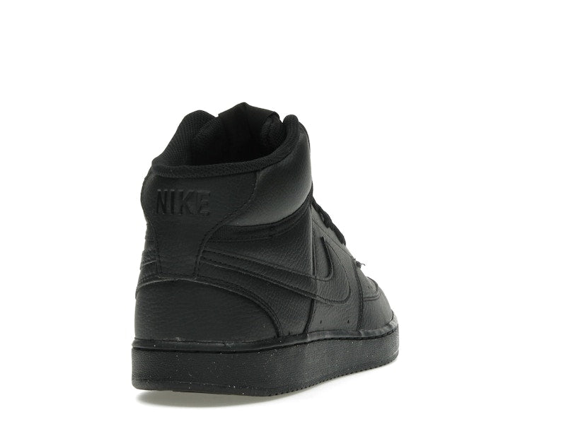 Nike Court Vision Mid Next Nature Triple Black