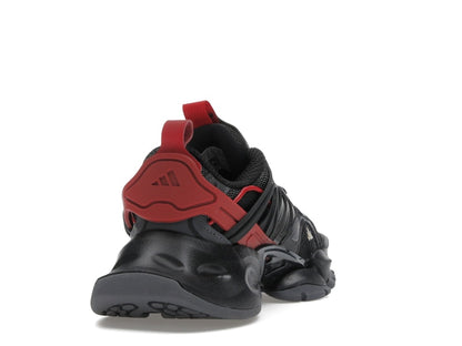 adidas XLG Runner Deluxe Black Gold Metallic Red