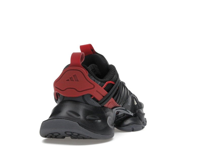 adidas XLG Runner Deluxe Black Gold Metallic Red