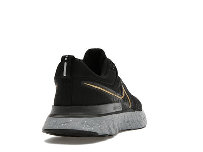Nike React Infinity Run Flyknit 2 Black Gold