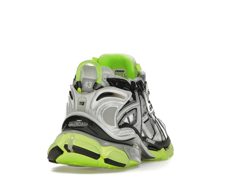 Balenciaga Runner White Neon Yellow