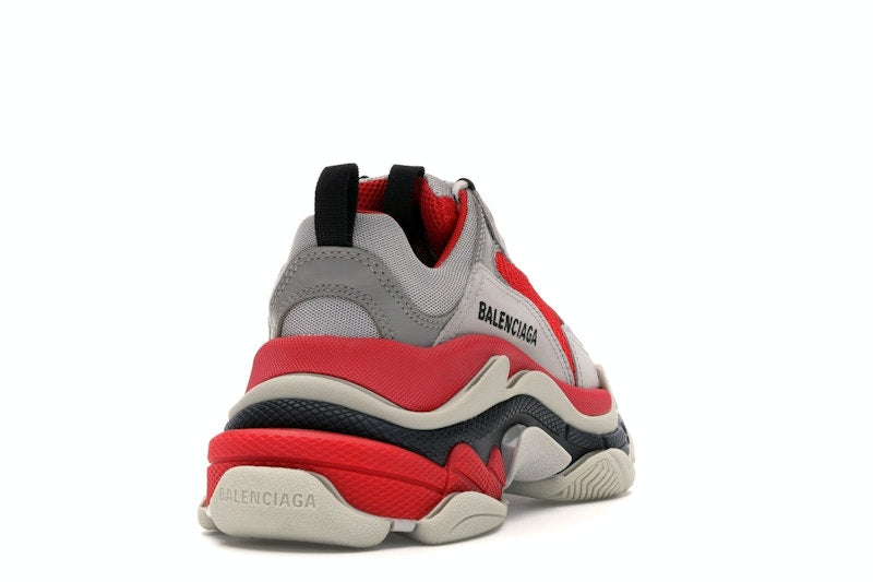 Balenciaga Triple S Red Grey (Women's)