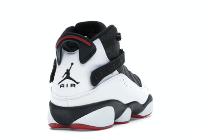 Jordan 6 Rings Black White Gym Red
