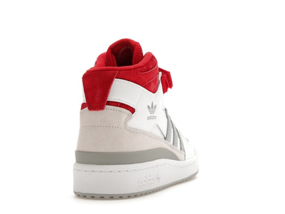 adidas Forum Mid White Red Grey