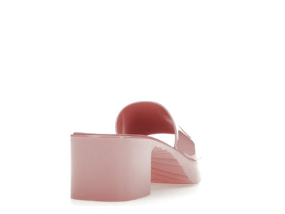 Gucci 60mm Slide Sandal Pink Rubber