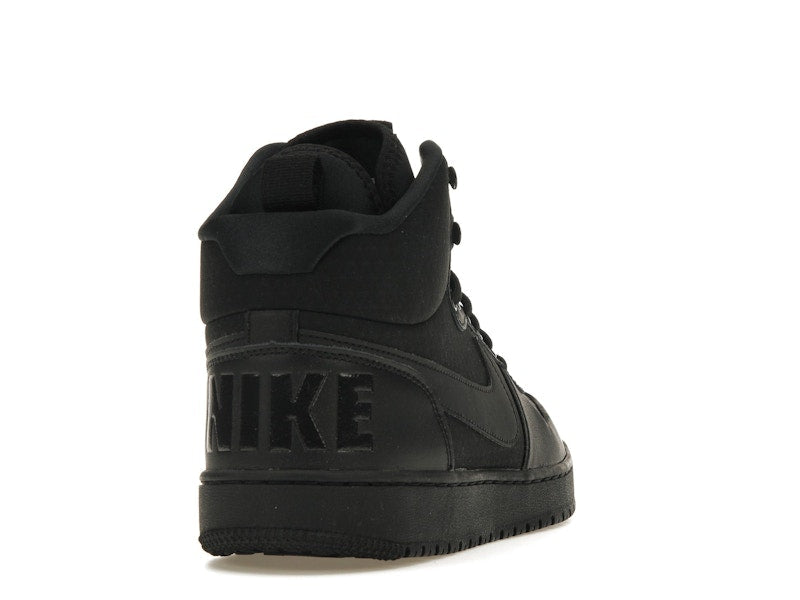 Nike Court Borough Mid Winter Triple Black