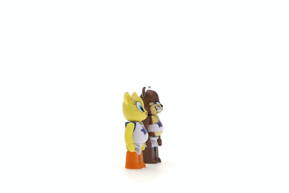 Bearbrick Space Jam Tweety & Tasmanian Devil 2 Pack 100% Multi