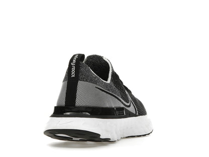 Nike React Infinity Run Flyknit Black White (Women's)