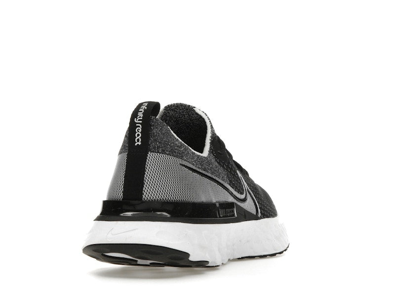 Nike React Infinity Run Flyknit Black White (Women's)