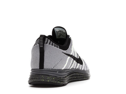 Nike Flyknit Lunar1+ White Black Volt