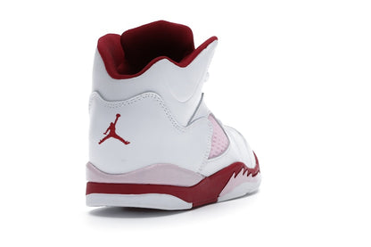 Jordan 5 Retro White Pink Red (PS)