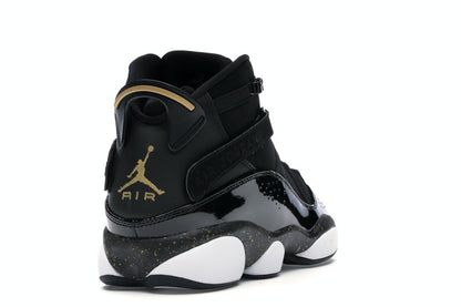 Jordan 6 Rings Black Metallic Gold White