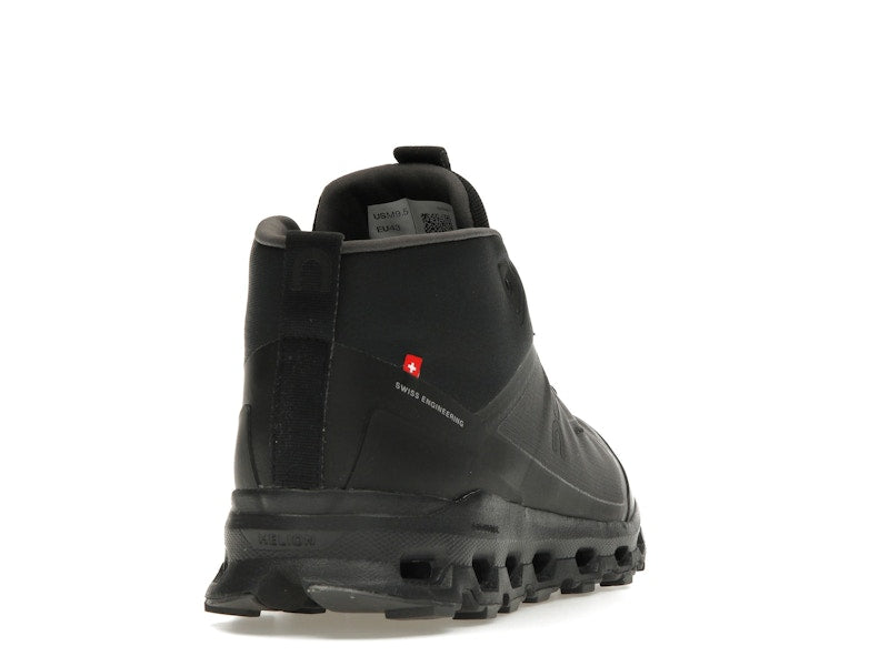 On Running Cloudroam Waterproof Black Eclipse