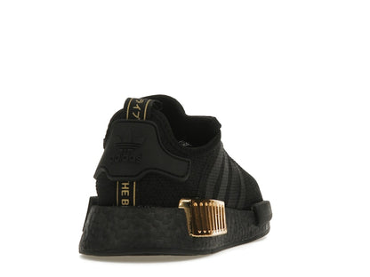 adidas NMD R1 Triple Black Gold Metallic (Women's)