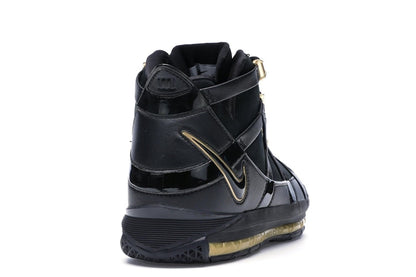 Nike LeBron Zoom 3 Black Metallic Gold