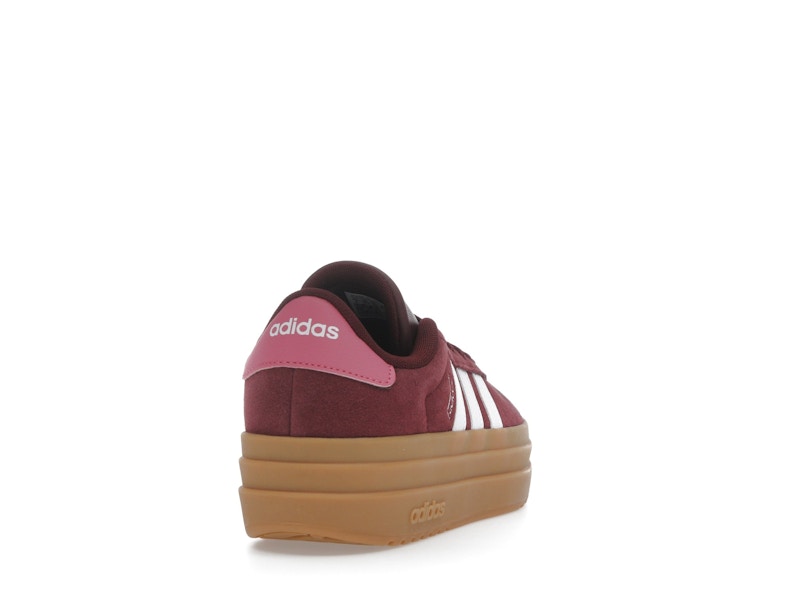 adidas VL Court Bold Shadow Red Cloud White Pink Fusion (GS)
