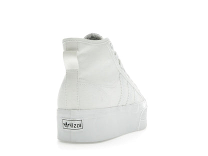 adidas Nizza Platform Mid Cloud White (Women's)