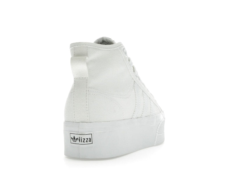 adidas Nizza Platform Mid Cloud White (Women's)