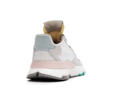 adidas Nite Jogger White Mint Pink (Women's)