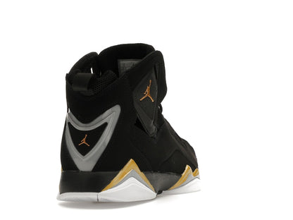 Jordan True Flight Black Metallic Gold