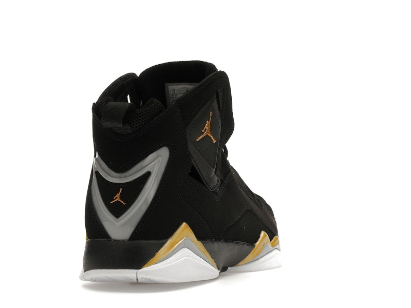 Jordan True Flight Black Metallic Gold