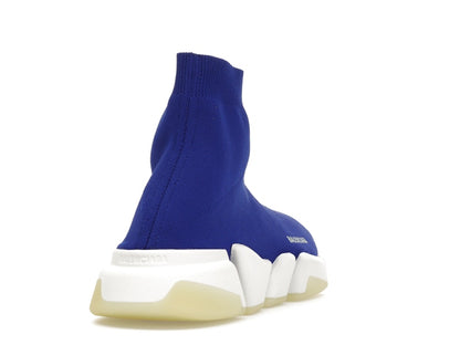 Balenciaga Speed 2.0 Recycled Knit Blue Glow