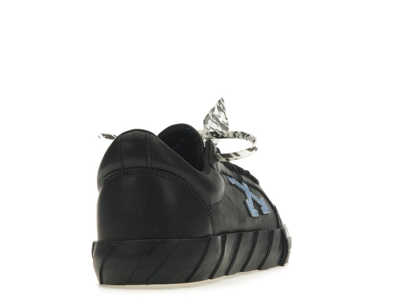 OFF-WHITE Vulc Low Black/Blue Leather SS21