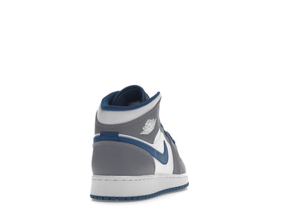 Jordan 1 Mid True Blue Cement (GS)