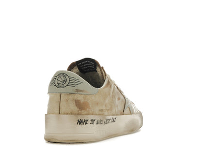 Golden Goose Stardan White Vintage Light Blue