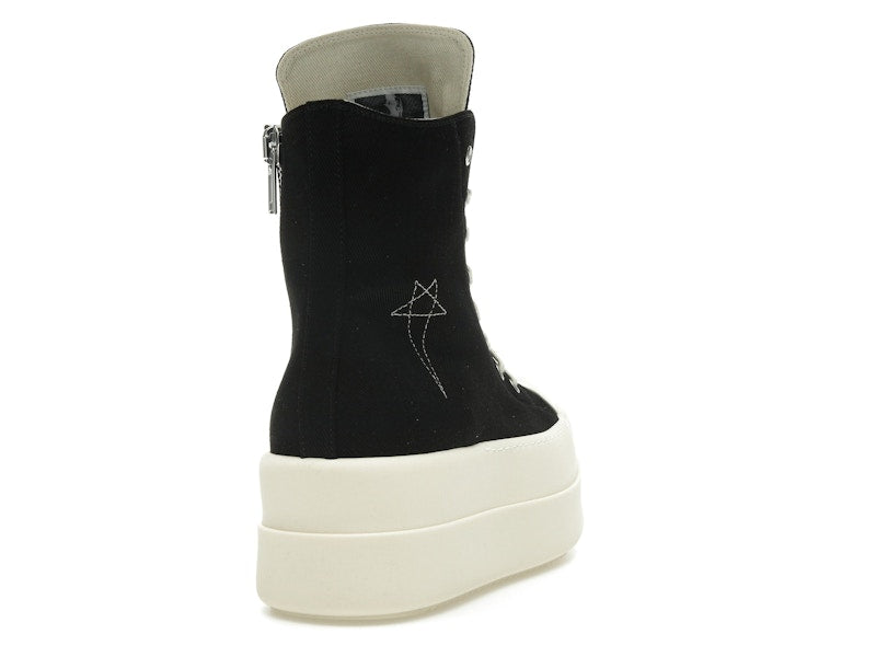 Rick Owens Hollywood DRKSHDW Double Bumper High Black Pearl