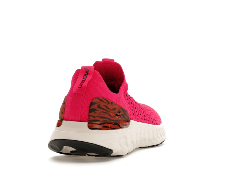 Nike React Phantom Run Flyknit 2 Pink Prime Zebra (Women's)
