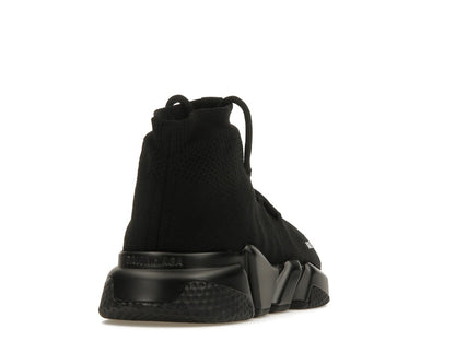 Balenciaga Speed Trainer Lace Up Black