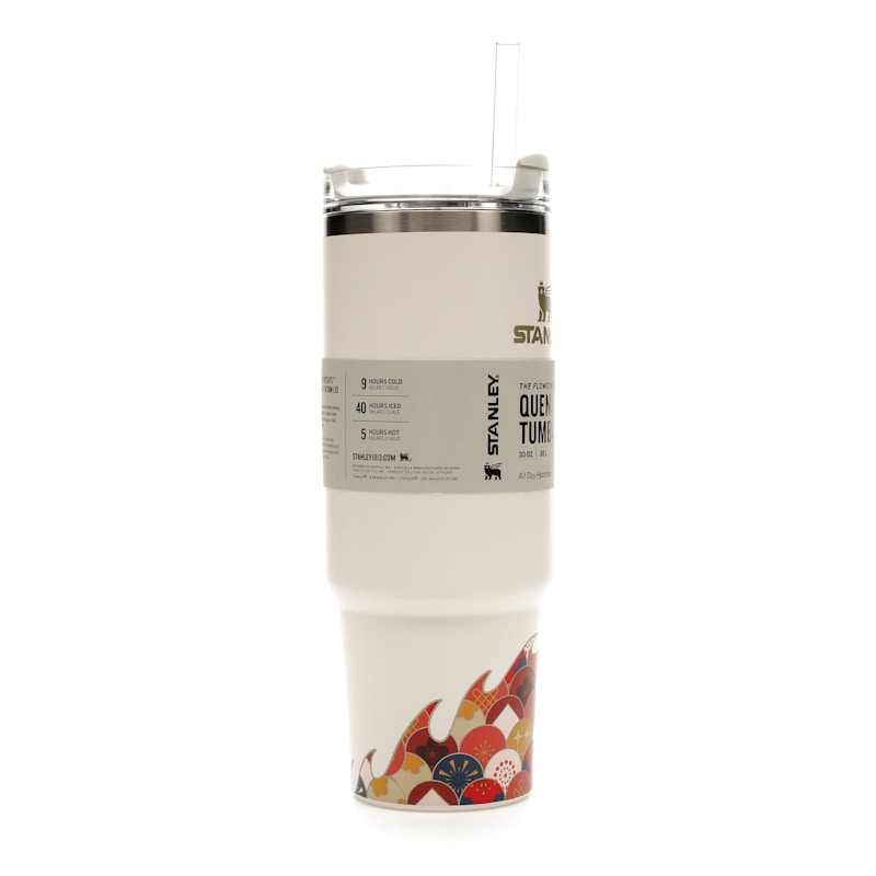 Stanley The Lunar New Year Limited Edition Flowstate Quencher 30oz Tumbler Cream Dragon