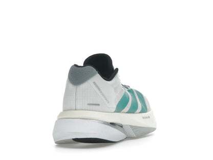 adidas Adizero Boston 13 White Pure Teal