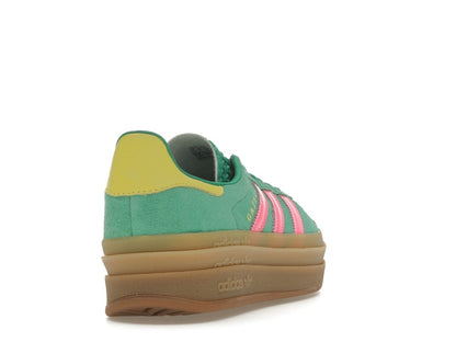 adidas Gazelle Bold Court Green Lucid Pink (Women's)