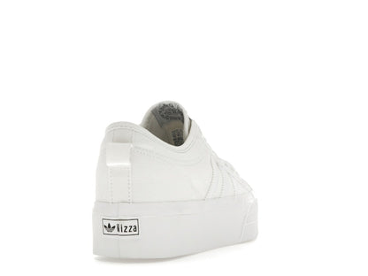 adidas Nizza Platform Triple White (Women's)