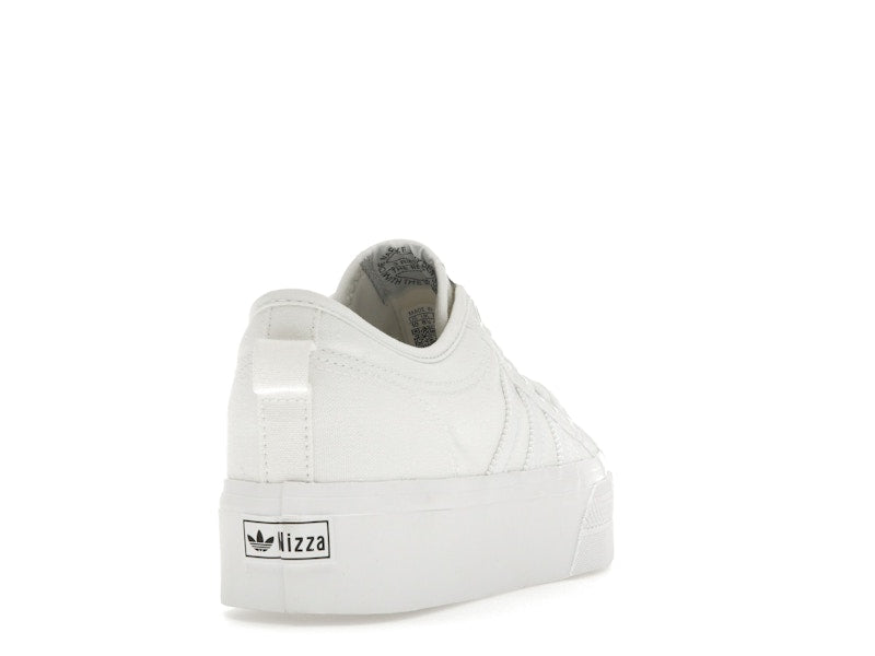 adidas Nizza Platform Triple White (Women's)