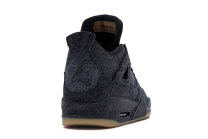 Jordan 4 Retro Levi's Black (Blank Tag)