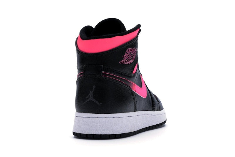 Jordan 1 Retro High Black Hyper Pink (GS)