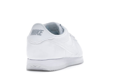 Nike Cortez Basic Leather White White-Wolf Grey-Mtllc Silver